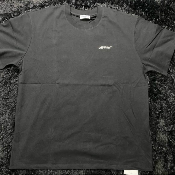 Off White Knotted Arrow Black Medium T shirt - Picture 1 of 4